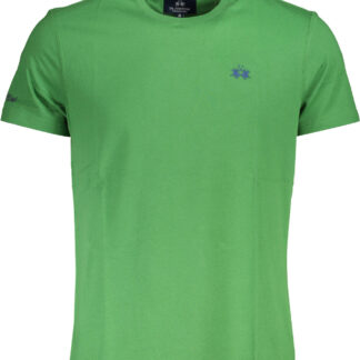 LA MARTINA MEN'S SHORT SLEEVE T-SHIRT GREEN