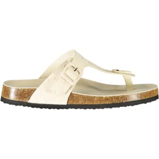 LAURA BIAGIOTTI WOMEN'S WHITE SLIPPER FOOTWEAR