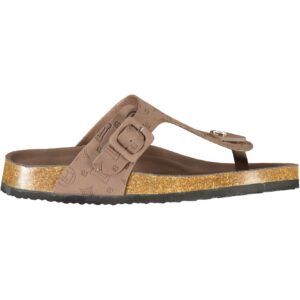 LAURA BIAGIOTTI WOMEN'S BROWN SLIPPER FOOTWEAR