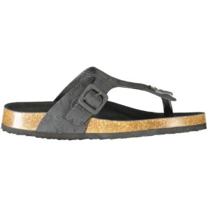 LAURA BIAGIOTTI WOMEN'S BLACK SLIPPER FOOTWEAR