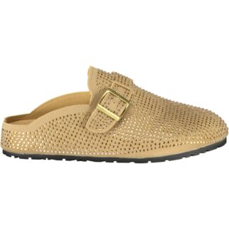 LAURA BIAGIOTTI WOMEN'S SUMMER CLOG FOOTWEAR IN BEIGE