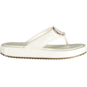 LAURA BIAGIOTTI WOMEN'S WHITE SANDALS