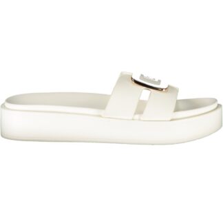 LAURA BIAGIOTTI WOMEN'S WHITE SANDALS