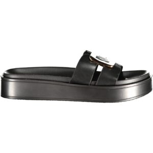 LAURA BIAGIOTTI WOMEN'S BLACK SANDALS