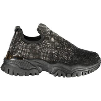 LAURA BIAGIOTTI WOMEN'S BLACK SPORTS SHOES