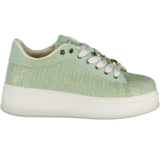 LAURA BIAGIOTTI WOMEN'S GREEN SPORTS SHOES