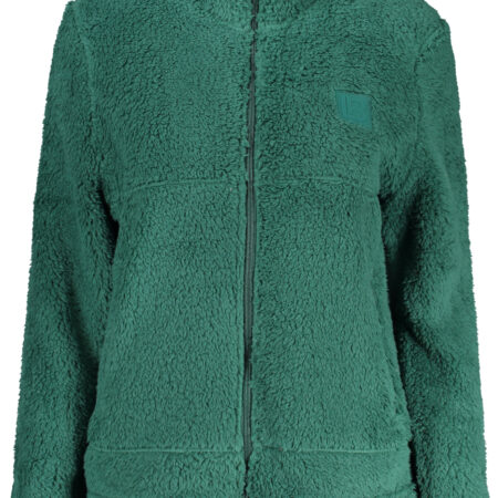 LAURA BIAGIOTTI WOMEN'S BROWN ZIP-UP SWEATSHIRT