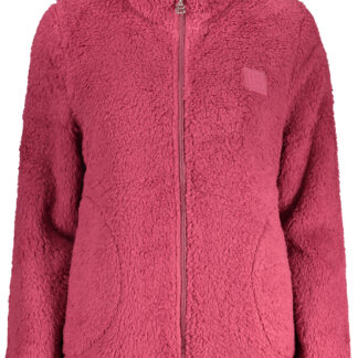LAURA BIAGIOTTI WOMEN'S PURPLE ZIP-UP SWEATSHIRT
