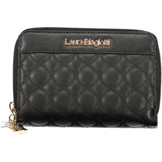 LAURA BIAGIOTTI WOMEN'S BLACK WALLET