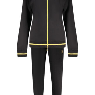 LAURA BIAGIOTTI WOMEN'S BLACK TRACKSUIT