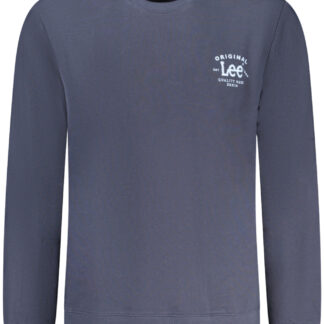 LEE MEN'S BLUE ZIP-UP SWEATSHIRT