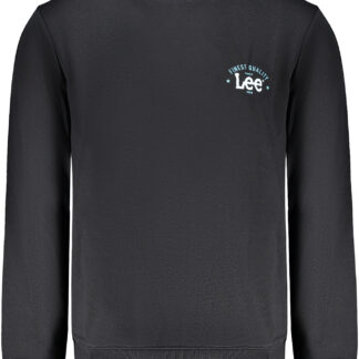LEE MEN'S BLACK ZIP-UP SWEATSHIRT