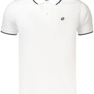LOTTO MEN'S SHORT-SLEEVED POLO SHIRT WHITE