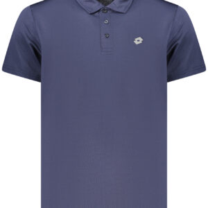 LOTTO MEN'S SHORT-SLEEVED POLO SHIRT BLUE