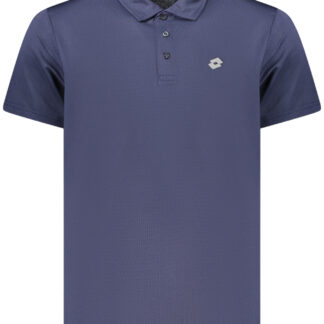 LOTTO MEN'S SHORT-SLEEVED POLO SHIRT BLUE