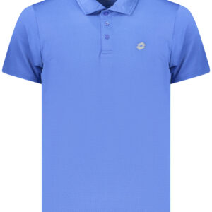 LOTTO MEN'S SHORT-SLEEVED POLO SHIRT BLUE