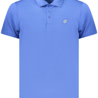 LOTTO MEN'S SHORT-SLEEVED POLO SHIRT BLUE