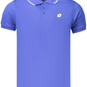 LOTTO MEN'S SHORT-SLEEVED POLO SHIRT BLUE