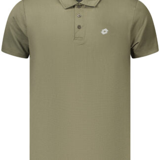 LOTTO MEN'S SHORT-SLEEVED POLO SHIRT GREEN