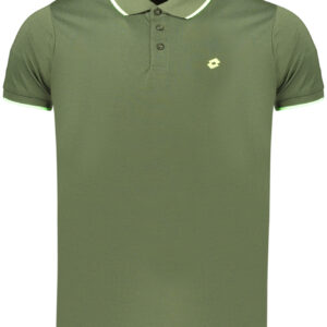 LOTTO MEN'S SHORT-SLEEVED POLO SHIRT GREEN