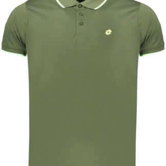 LOTTO MEN'S SHORT-SLEEVED POLO SHIRT GREEN