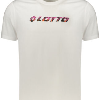 LOTTO MEN'S SHORT-SLEEVED T-SHIRT WHITE
