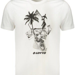 LOTTO MEN'S SHORT-SLEEVED T-SHIRT WHITE