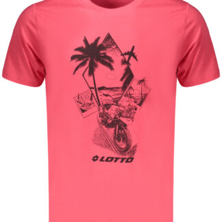 LOTTO MEN'S RED SHORT-SLEEVE T-SHIRT