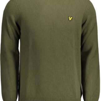 LYLE & SCOTT MEN'S GREEN SWEATER