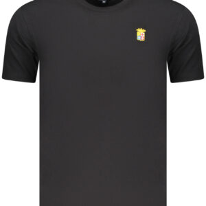 Navy Men's Black Short-Sleeved T-Shirt