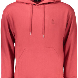 MARINA YACHTING MEN'S RED ZIP-UP SWEATSHIRT