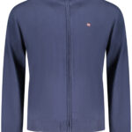 NAPAPIJRI MEN'S BLUE CARDIGAN