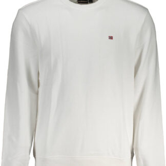 NAPAPIJRI SWEATSHIRT WITHOUT ZIP MEN WHITE