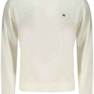 NAPAPIJRI MEN'S WHITE SWEATER