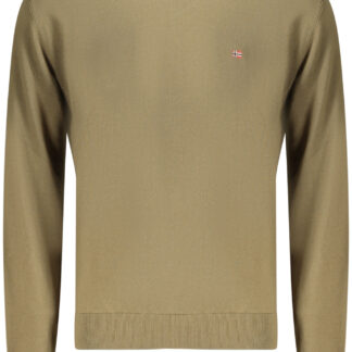 NAPAPIJRI MEN'S GREEN SWEATER