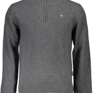 NAPAPIJRI MEN'S GRAY SWEATER