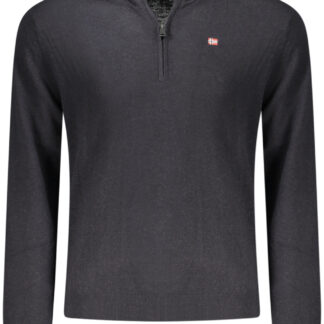 NAPAPIJRI MEN'S BLACK SWEATER