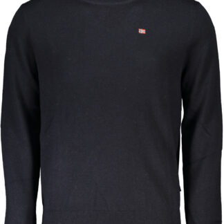 NAPAPIJRI MEN'S BLACK SWEATER