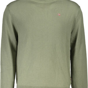 NAPAPIJRI MAN GREEN SWEATER