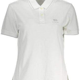 NAPAPIJRI POLO SHORT SLEEVE WOMEN WHITE