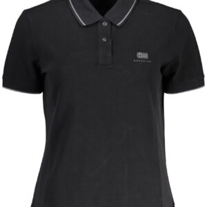NAPAPIJRI SHORT SLEEVE POLO WOMEN BLACK