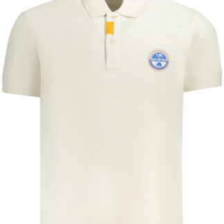 NAPAPIJRI POLO SHORT SLEEVES MEN WHITE