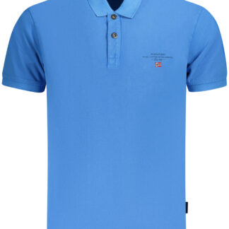 NAPAPIJRI POLO SHORT SLEEVES MEN BLUE