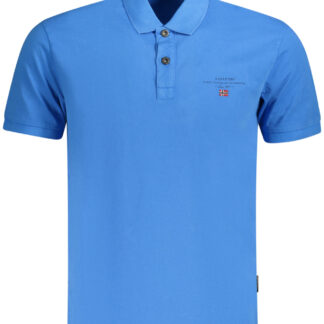 NAPAPIJRI POLO SHORT SLEEVES MEN BLUE