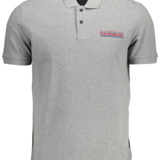 NAPAPIJRI POLO SHORT SLEEVES MEN GREY