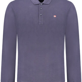 NAPAPIJRI MEN'S LONG-SLEEVED POLO SHIRT