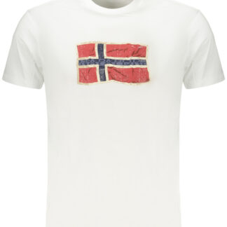 NAPAPIJRI MEN'S SHORT-SLEEVE T-SHIRT WHITE
