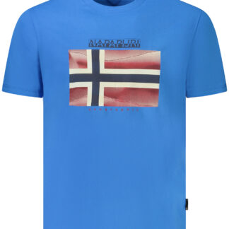 NAPAPIJRI SHORT SLEEVE T-SHIRT MEN BLUE