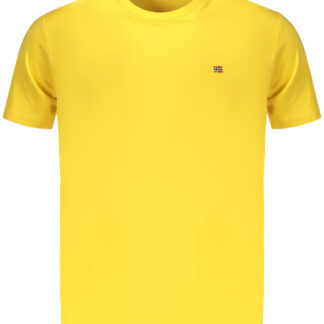 NAPAPIJRI MEN'S SHORT-SLEEVED T-SHIRT YELLOW