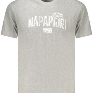 NAPAPIJRI MEN'S SHORT-SLEEVE T-SHIRT GREY